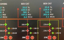 Đóng điện 2 mạch đường dây 220 kV Chơn Thành – Bến Cát