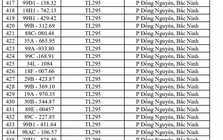 Công an yêu cầu 1003 chủ phương tiện vi phạm có biển số sau nhanh chóng nộp phạt nguội theo Nghị định 168