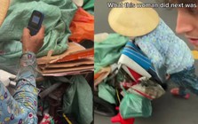 Khách Tây đến TP.HCM lạc mất giày, được “thủ lĩnh” ve chai tìm thấy trong vòng 40 phút: Diễn biến thu về gần 1 triệu view