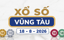 XSVT 18/8 - Kết quả xổ số Vũng Tàu hôm nay 18/8/2026
