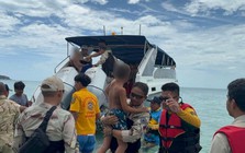 Đi mô tô nước bị lật, ba bố con người Pháp sống sót thần kỳ sau 16 tiếng trôi dạt trên biển