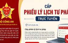 Các bước thực hiện cấp Phiếu lý lịch tư pháp trực tuyến
