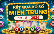 XSMT 19/8 - Kết quả XSMT hôm nay thứ Tư ngày 19/8/2026