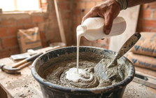 Lý do thợ xây thêm 'chất lỏng trắng' vào xi măng: Bí quyết chỉ người trong nghề mới thành thạo