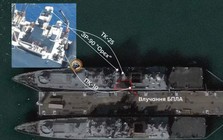 Hai tàu mang tên lửa Kalibr của Nga bị đánh hỏng cùng lúc