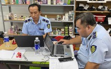 Kiểm tra đột xuất kho hàng, phát hiện hàng trăm sản phẩm nhập lậu, thu giữ lô hàng trị giá hơn 126 triệu đồng