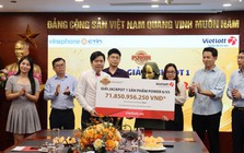 Người đàn ông hơn 1.100 lần trúng Vietlott bất ngờ trúng tiếp 71,8 tỷ đồng