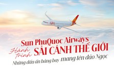 Infographic: Bức tranh về Sun PhuQuoc Airways sau gần 1 năm hoạt động    
