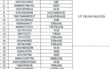 Người từng chuyển khoản vào 35 tài khoản VPBank, Agribank, ACB,... dưới đây khẩn trương đến công an trình báo