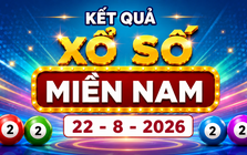 XSMN 22/8 - Kết quả XSMN hôm nay ngày 22/8/2026