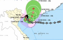 Bão số 4 cách Hải Phòng 150km và có thể mạnh thêm, miền Bắc mưa lớn kéo dài