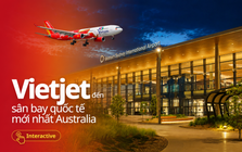 Vietjet đến sân bay quốc tế mới nhất Australia
