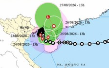 Bão số 4 mạnh thêm, quần thảo vùng biển Quảng Ninh - Hải Phòng