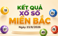 XSMB 23/8 - Kết quả xổ số miền Bắc hôm nay 23/8/2026