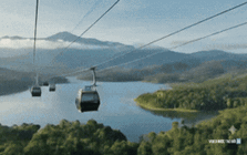 Việt Nam sắp có 'Bà Nà Hills thứ 2': Trị giá 16.234 tỷ đồng, cáp treo lên đỉnh núi hơn 1.000m đẹp ngoạn mục
