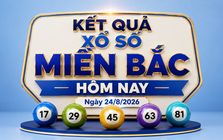 XSMB 24/8 - Kết quả xổ số miền Bắc hôm nay ngày 24/8/2026