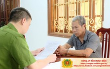 Thi hành lệnh bắt tạm giam, khám xét nơi ở của Lê Văn Sinh SN 1965