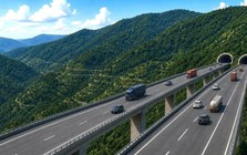 Đoạn cao tốc 27.570 tỷ đồng dài 68km, có 2 hầm xuyên núi cấp đặc biệt và 2 cầu có trụ cao nhất Việt Nam đang triển khai đến đâu?