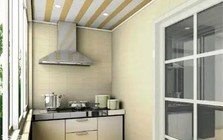 Lời khuyên cho những gia đình đang đặt bếp ở ban công