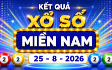 XSMN 25/8 - Kết quả XSMN hôm nay ngày 25/8/2026