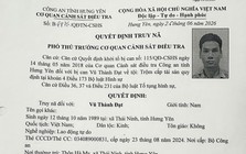 Công an kêu gọi bị can Vũ Thành Đạt SN 1989 sớm ra đầu thú