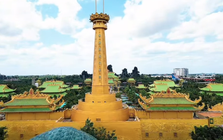 Khu du lịch Đại Nam chia sẻ mới về Kim điện và Bảo tháp 9 tầng