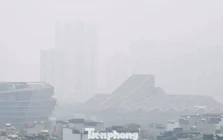 Hà Nội mù mịt trong ngày ô nhiễm không khí đứng thứ hai thế giới