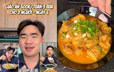 Chàng trai tiêu 71.000 đồng cả ngày cho 2 người, nhìn mâm cơm ai cũng lật đật xin công thức