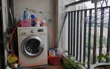 5 lời khuyên cho gia đình đang đặt máy giặt ngoài ban công