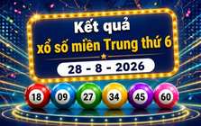 XSMT 28/8 - Xổ số miền Trung thứ 6 hàng tuần
