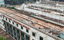 Cận cảnh tháo dỡ nhà máy Giầy Thượng Đình trên khu đất vàng Hà Nội