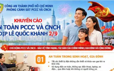 Công an TPHCM khuyến cáo phòng cháy dịp nghỉ lễ 2/9