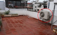 Lời khuyên cho những gia đình đặt cục nóng điều hòa trên sân thượng