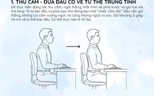 U40 đau cổ, vai, gáy: 4 động tác ngồi trên ghế giúp hết ngay