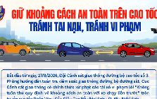 Chạy xe trên cao tốc: Giữ khoảng cách bao nhiêu là an toàn, tránh bị phạt?