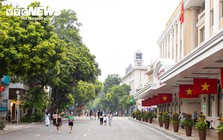 Phố phường Hà Nội, TP.HCM đỏ thắm sắc cờ dịp Quốc khánh 2/9