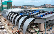 Thi công xuyên kỳ nghỉ lễ trên đại công trường ở Phú Quốc