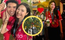 "Cam thường" bóc nhan sắc đời thực của Doãn Hải My: Xinh hơn ảnh tự đăng, cùng Văn Hậu mừng vô địch siêu cúp rồi đưa con về quê chồng nghỉ lễ