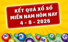 XSMN 4/8 - Kết quả XSMN hôm nay thứ Ba ngày 4/8/2026
