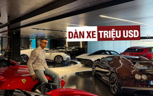 Cristiano Ronaldo khoe khéo garage triệu USD: Toàn siêu phẩm giới hạn, quy tụ dàn Bugatti và Ferrari đắt đỏ