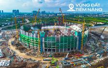 Quá nhanh: 10 tháng làm xong hơn 60% siêu sân vận động lớn thứ hai Việt Nam, khán đài 60.000 chỗ dần thành hình, chuẩn bị lắp mái vòm thép "khủng"