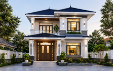 Chi phí xây nhà 2 tầng mái Nhật 90m² khoảng bao nhiêu?