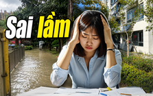 Mua căn hộ tầng một vì mê khoảng sân, sau một trận ngập mới hiểu khoản tiền tiết kiệm chẳng thấm vào đâu