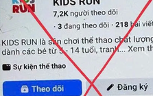 Cảnh giác thủ đoạn lừa đảo đăng ký giải chạy dành cho trẻ em
