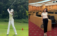 Nữ cán bộ thuế là tiểu thư RMIT từng quản lý khách sạn gia đình từ thời sinh viên, khí chất gây chú ý trên sân golf