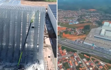 Phát hiện hơn 2.000 tấn thép được gấp rút dựng lên giữa lòng thành phố, siêu công trình rộng 50.000 m² chuẩn bị lộ diện