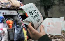 Vứt nhầm tấm vé số trúng hơn 30 tỷ đồng vào thùng rác, người đàn ông khiến cả công ty vệ sinh phải mất 2 ngày tìm lại