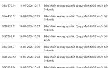 Công an đề nghị 508 chủ phương tiện vi phạm mang biển số sau nhanh chóng nộp phạt nguội theo Nghị định 168
