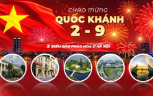Chi tiết 5 điểm bắn pháo hoa ở Hà Nội tối 2/9