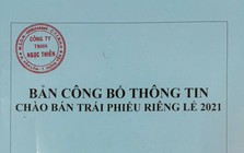 Những ai từng mua trái phiếu của công ty này, khẩn trương đến gặp công an để đảm bảo quyền lợi